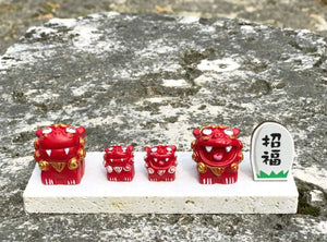 Okinawa Shisa Ornament 沖縄shisa 琉球石灰岩